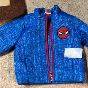 Disney Blue and Red Kids Jacket